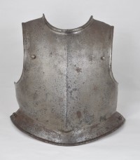 Field and Tournament Armor, ca. 1565, Augsburg, German, Augsburg, Steel,  gold, brass, textile, leather, Wt. 61 lb. 1 oz. (27.7 kg), Armor for Man,  This armor consists of a - Album alb3475385